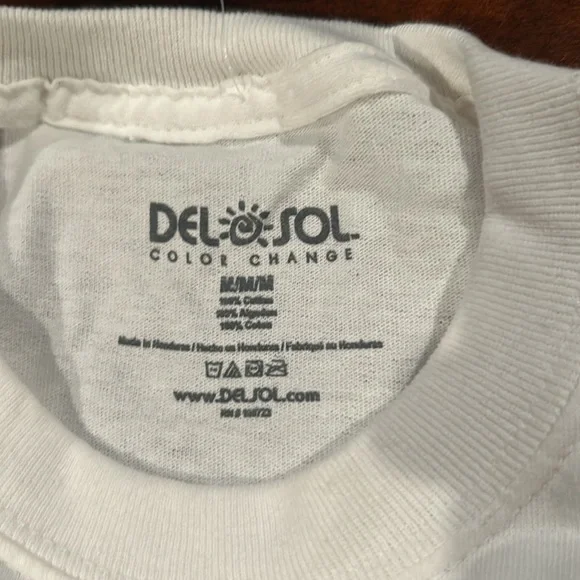 NWT Del Sol Color Changing Nassau, Bahamas White Tee The Mighty Marlin Men’s Med - Picture 7 of 12